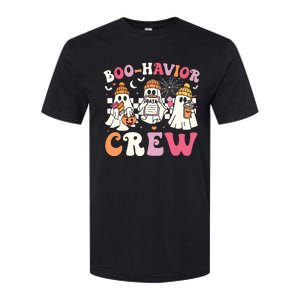 Retro Boohavior Crew Behavior Analyst Halloween Aba Rbt Softstyle CVC T-Shirt