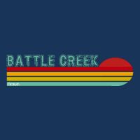 Retro Battle Creek Michigan Infant Baby Jersey Bodysuit