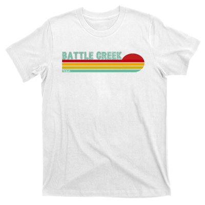 Retro Battle Creek Michigan T-Shirt