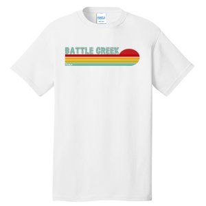 Retro Battle Creek Michigan Tall T-Shirt