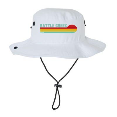Retro Battle Creek Michigan Bucket Hat