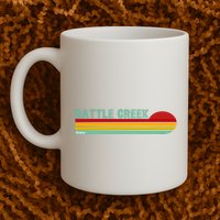 Retro Battle Creek Michigan Mug