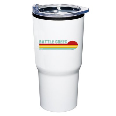 Retro Battle Creek Michigan Tumbler