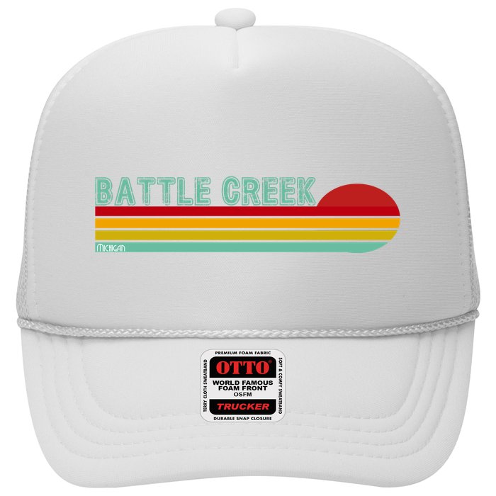Retro Battle Creek Michigan Hat