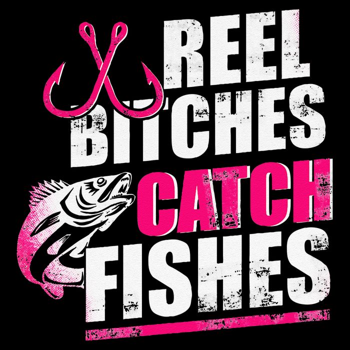 Reel Bitches Catch Fishes Funny Fishing Backpack