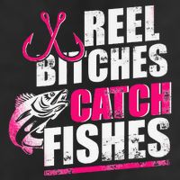 Reel Bitches Catch Fishes Funny Fishing Adult Drive Performance Visor
