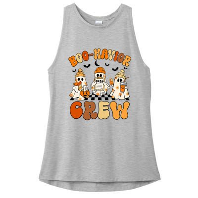 Retro Boohavior Crew Behavior Analyst Halloween Aba Rbt Ladies PosiCharge Tri-Blend Wicking Tank