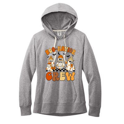 Retro Boohavior Crew Behavior Analyst Halloween Aba Rbt Women's Fleece Hoodie