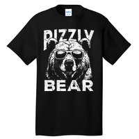 Rizzly Bear Cool Bear Wearing Sunglasses Rizz Tall T-Shirt