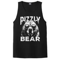 Rizzly Bear Cool Bear Wearing Sunglasses Rizz PosiCharge Competitor Tank