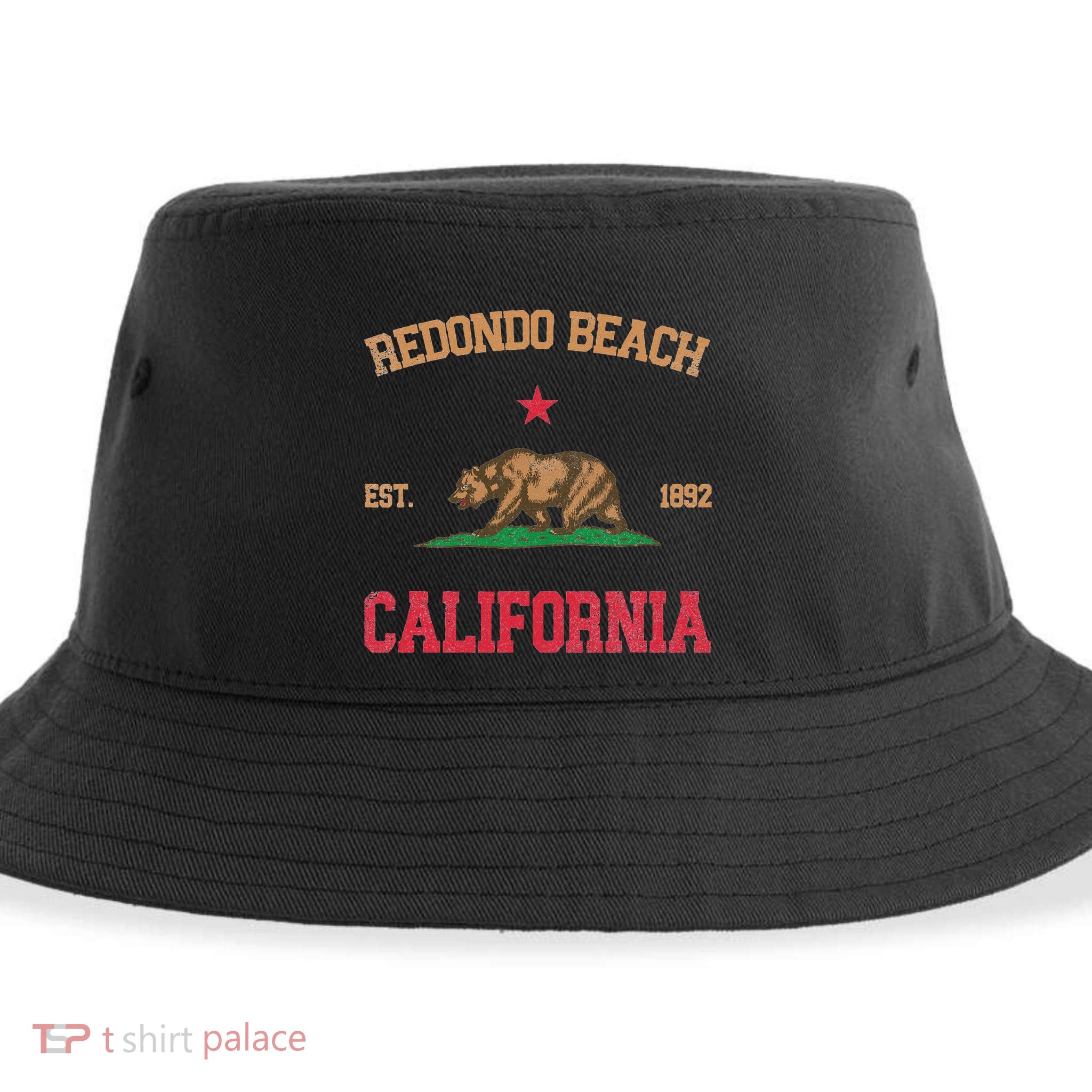 Redondo Beach California Sustainable Bucket Hat