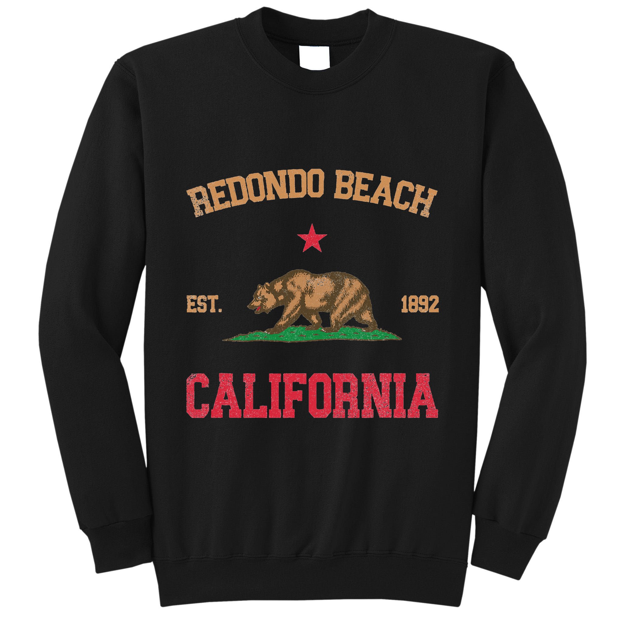 Redondo Beach California Tall Sweatshirt