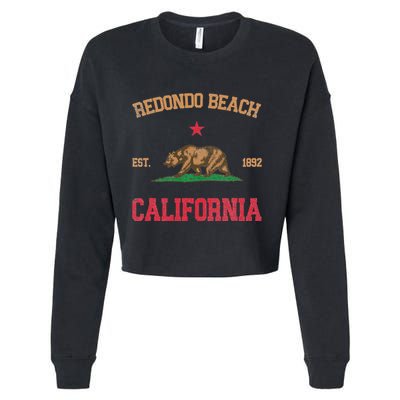 Redondo Beach California Cropped Pullover Crew