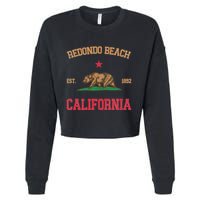 Redondo Beach California Cropped Pullover Crew