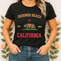 Redondo Beach California Womens T-Shirt