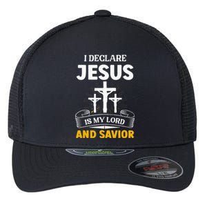 Religious Bible Church Jesus Is My Lord And Savior Flexfit Unipanel Trucker Cap