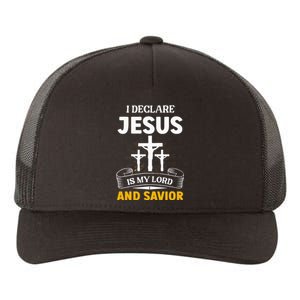 Religious Bible Church Jesus Is My Lord And Savior Yupoong Adult 5-Panel Trucker Hat