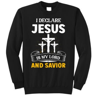 Religious Bible Church Jesus Is My Lord And Savior Sweatshirt