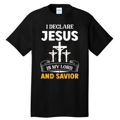 Religious Bible Church Jesus Is My Lord And Savior Tall T-Shirt