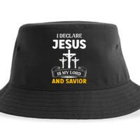 Religious Bible Church Jesus Is My Lord And Savior Sustainable Bucket Hat