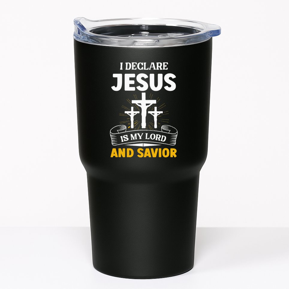 Religious Bible Church Jesus Is My Lord And Savior Tumbler