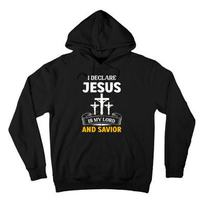 Religious Bible Church Jesus Is My Lord And Savior Tall Hoodie