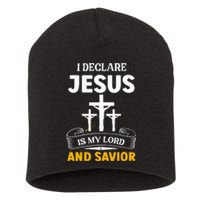 Religious Bible Church Jesus Is My Lord And Savior Short Acrylic Beanie