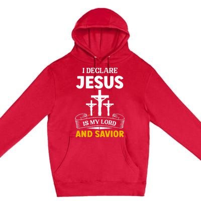 Religious Bible Church Jesus Is My Lord And Savior Premium Pullover Hoodie