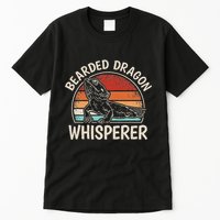 Retro Bearded Dragon Whisperer Funny Reptile Lizard Tall T-Shirt