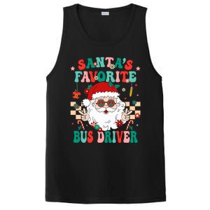 Retro Bus Driver Christmas Santa Favorite Bus Driver PosiCharge Competitor Tank