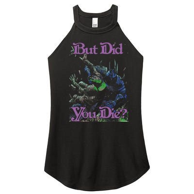 Raskolapparel But Did You Die Women’s Perfect Tri Rocker Tank