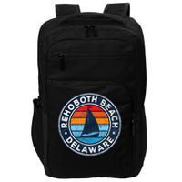 Rehoboth Beach Delaware De Vintage Sailboat Impact Tech Backpack