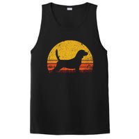 Retro Beagle Dog Mom Dog Dad Vintage Beagle PosiCharge Competitor Tank