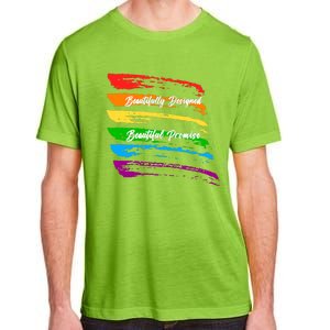 Rainbows Beautifully Designed Beautiful Promise Adult ChromaSoft Performance T-Shirt