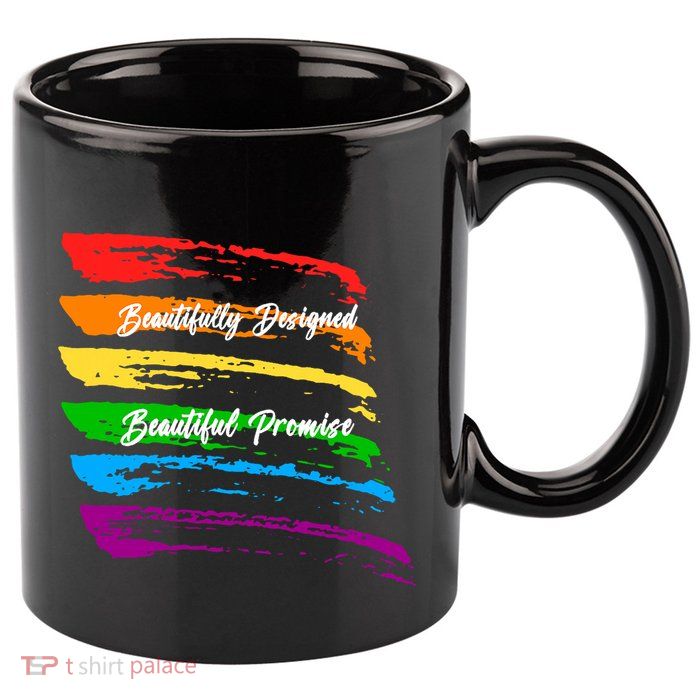 Rainbows Beautifully Designed Beautiful Promise 11oz C Handle Ceramic Mug