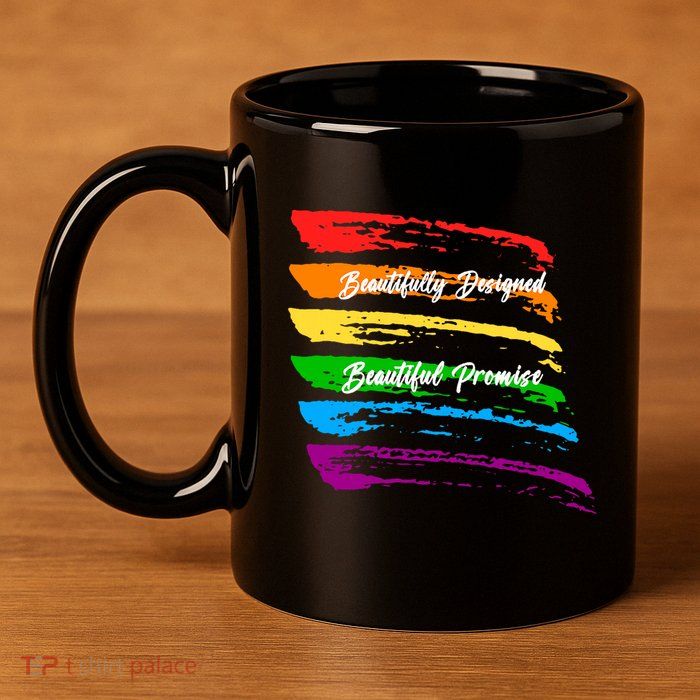 Rainbows Beautifully Designed Beautiful Promise 11oz C Handle Ceramic Mug