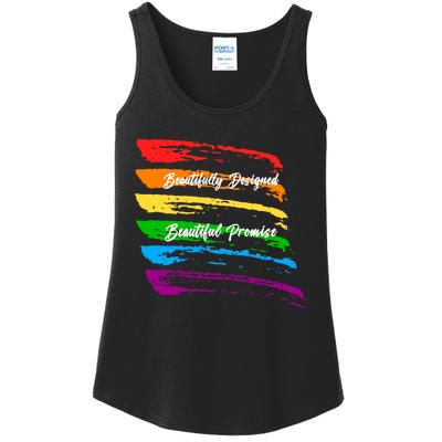 Rainbows Beautifully Designed Beautiful Promise Ladies Essential Tank