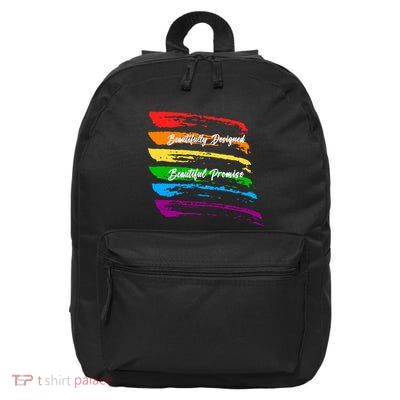 Rainbows Beautifully Designed Beautiful Promise 16 in Basic Backpack