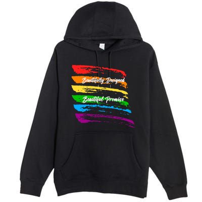 Rainbows Beautifully Designed Beautiful Promise Premium Pullover Hoodie