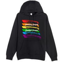 Rainbows Beautifully Designed Beautiful Promise Premium Pullover Hoodie