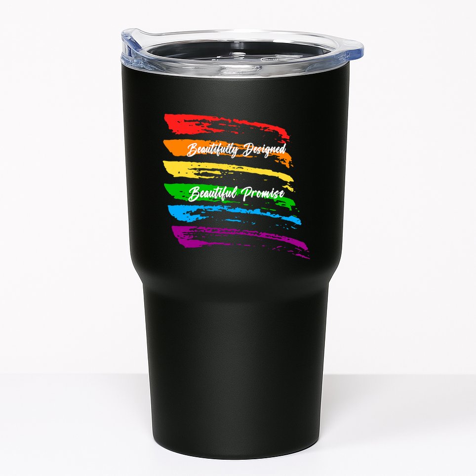 Rainbows Beautifully Designed Beautiful Promise Tumbler