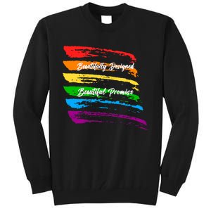 Rainbows Beautifully Designed Beautiful Promise Tall Sweatshirt