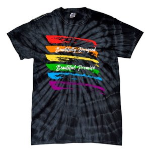 Rainbows Beautifully Designed Beautiful Promise Tie-Dye T-Shirt