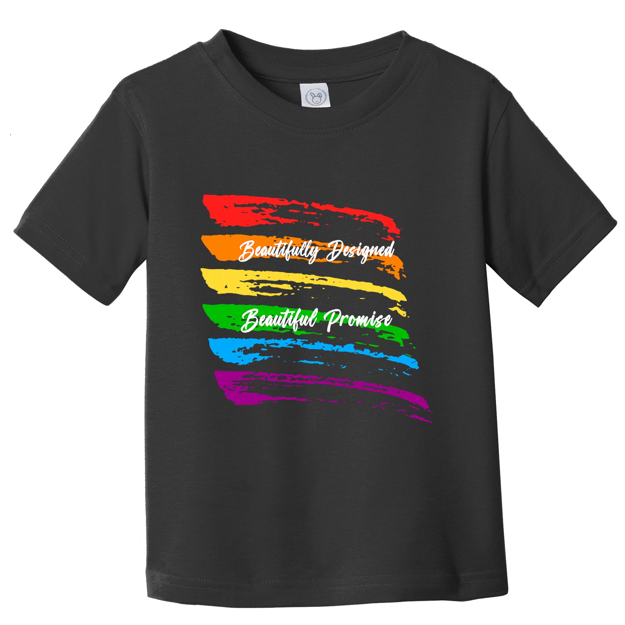 Rainbows Beautifully Designed Beautiful Promise Toddler T-Shirt