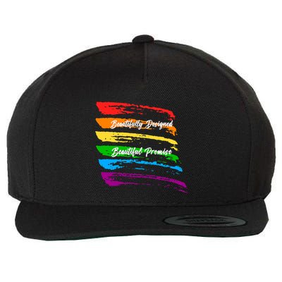 Rainbows Beautifully Designed Beautiful Promise Wool Snapback Cap
