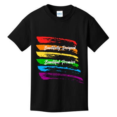 Rainbows Beautifully Designed Beautiful Promise Kids T-Shirt