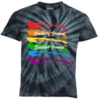 Rainbows Beautifully Designed Beautiful Promise Kids Tie-Dye T-Shirt