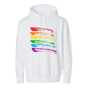 Rainbows Beautifully Designed Beautiful Promise Garment-Dyed Fleece Hoodie