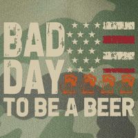Retro Bad Day To Be Beer Usa Flag Beer 4th Of July Legacy Tie Dye Trucker Hat