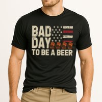Retro Bad Day To Be Beer Usa Flag Beer 4th Of July Performance Shirt